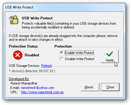 Usb Write Protection Removal Tool Free Download